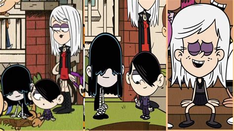 loud house background characters|goth girl from loud house.